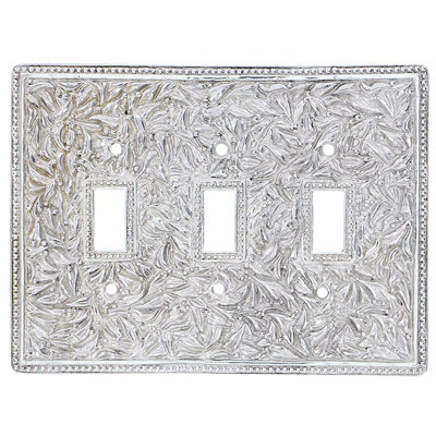 San Michele 3-Gang Toggle Light Switch Wall Plate