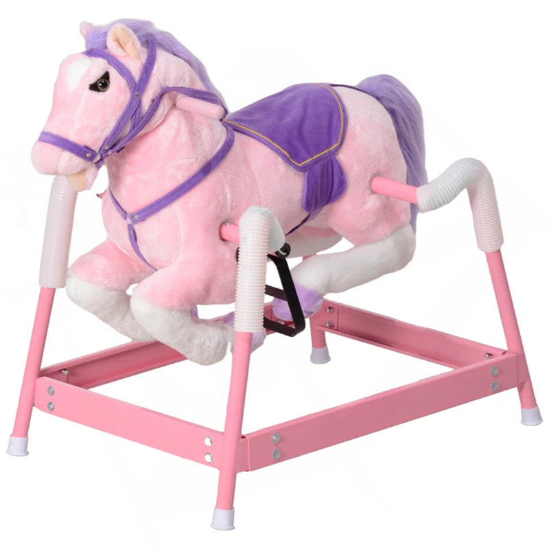 Doux cheval à bascule, cheval à bascule