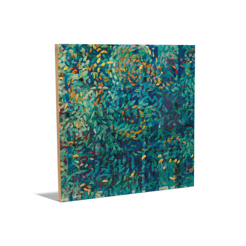 Wood Wall Art Print - BM 015 by Iris Scott Abstracts