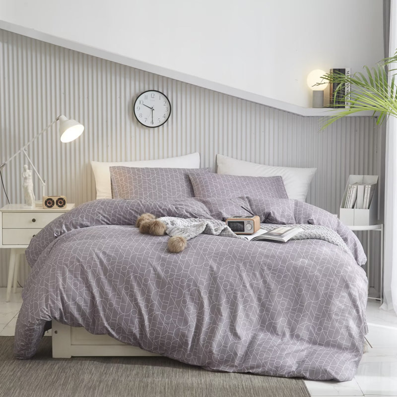 Literie, Housse de couette grand et 2 taies d'oreiller stan