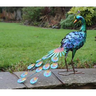 Degroot Animals Weather Resistant Metal Garden Statue