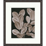 Taupe Foliage 1 Print