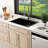 28" L x 22" W Drop-In Single Bowl Stainless Steel Kitchen Sink with Sink Grid-70482092