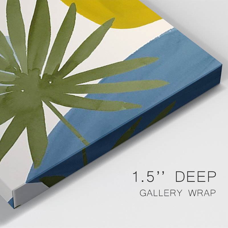 Toile tendue Tropica Tumble II Premium Gallery - prête à être accrochée, H 60 po x l 40 po x P 1 po