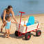 Wagon en bois à quatre roues pour enfants, capacité de 260 lb | Idée de cadeau