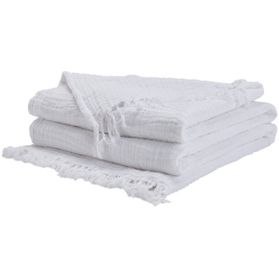 Plain Weave / Muslin Throw Blanket