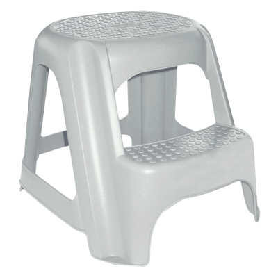Curver 2-Step Step Grey