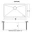 Ruvati 32-inch Undermount 16 Gauge Rounded Corners Kitchen Sink Stainless Steel Single Bowl