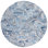 Tapis bleu / gris touffeté à la main Castillon