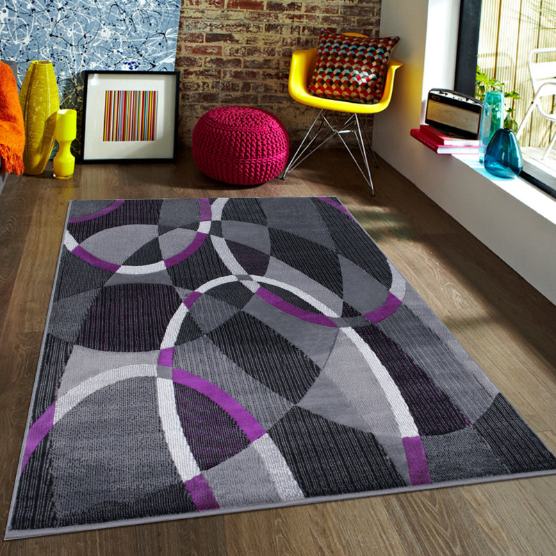 Keeler Abstract Indoor Rug, Rectangle 5' x 6'11"