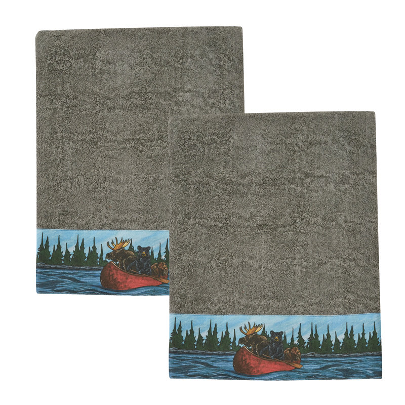 Barello 2 Piece Terrycloth Bath Towel Set