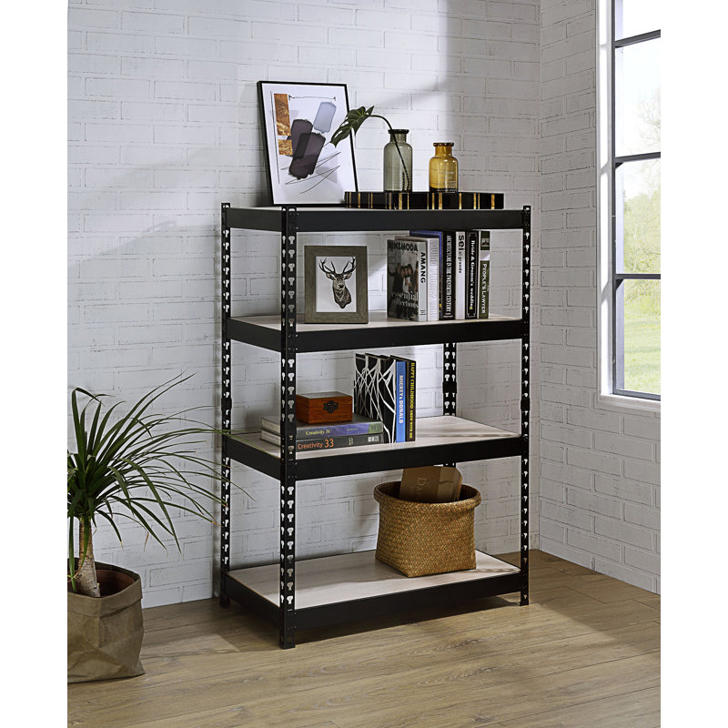 Rectangular Bookcase With Adjustable Shelves