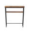 2-Tier Wood-Grain Narrow Console Table