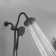 Single-Handle 8-Spray Dual Shower Faucet Set Trim Kit 1.8 GPM With Filtered Handheld Shower Head In Matte Black