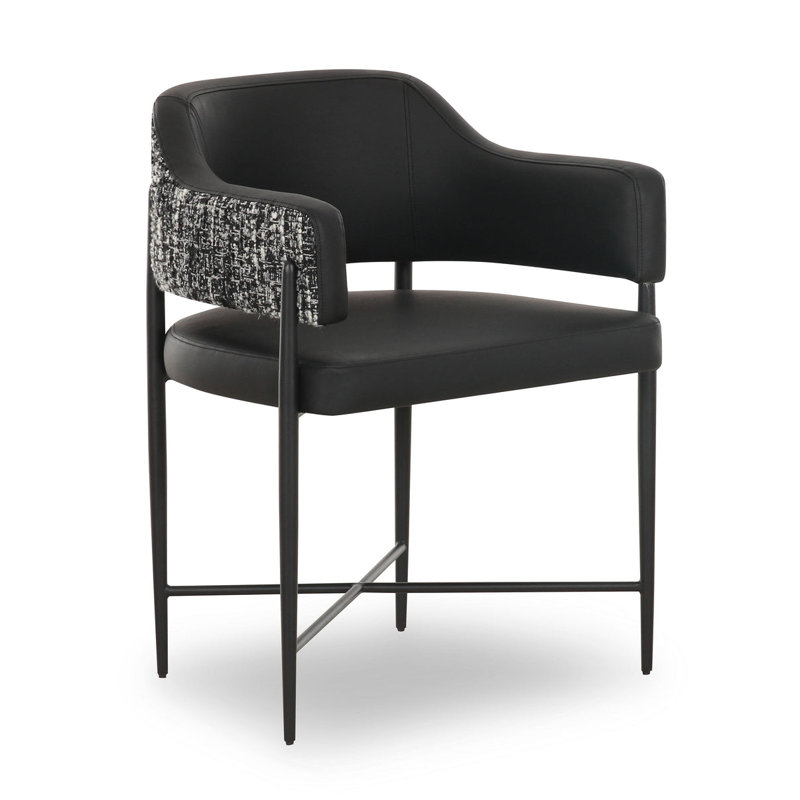 Chaise de salle à manger Lauren, Noir