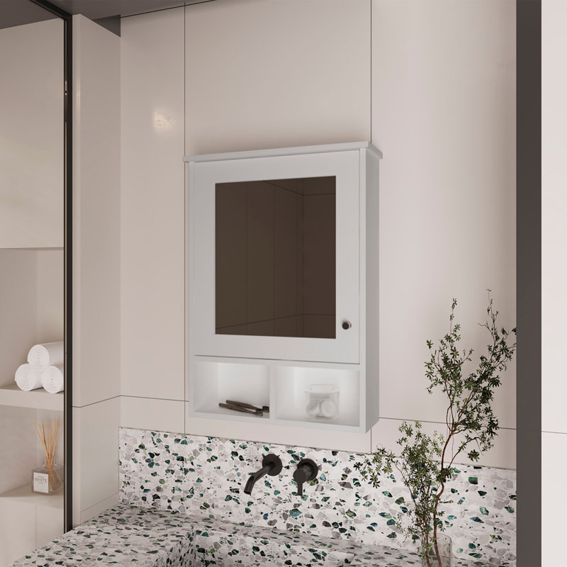 Pharmacie Gibson, salle de bain, blanc, Blanc