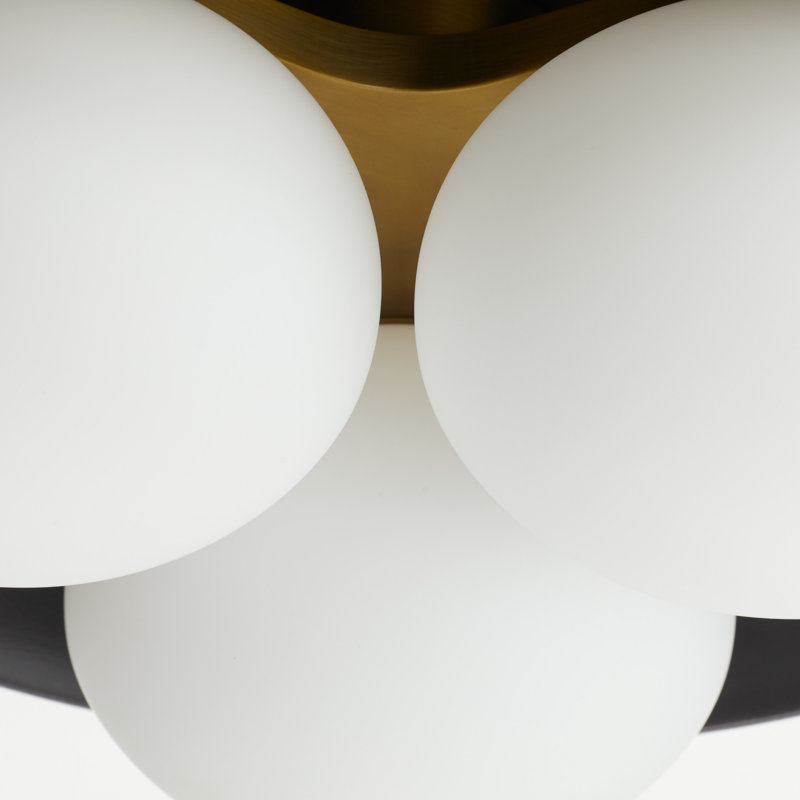Glaze Large Flush Mount