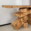 Console en bois massif de style moderne