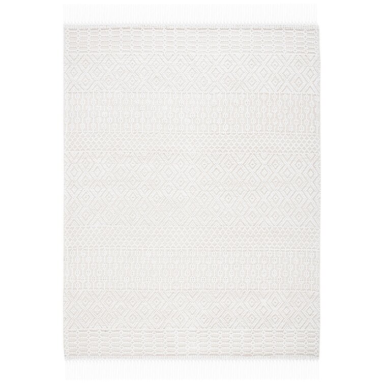 Litchfield Handmade Flatweave Wool/Cotton Area Rug in Cream Langley Street Rug Size: Rectangle 5' x 7'6