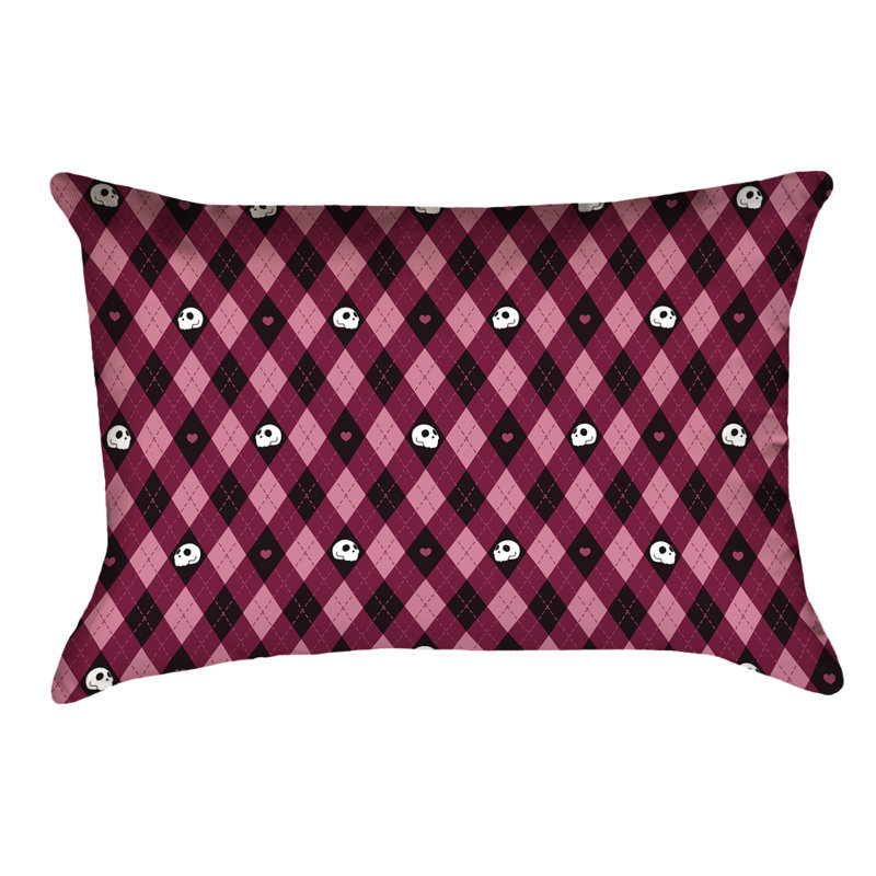Coussin lombaire intérieur / extérieur Katelyn Elizabeth, Rose