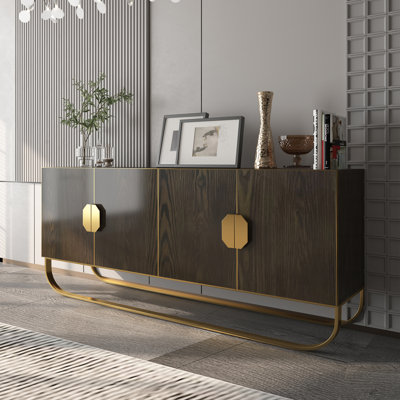 Dedrian 70'' Storage Sideboard Buffet Cabinet