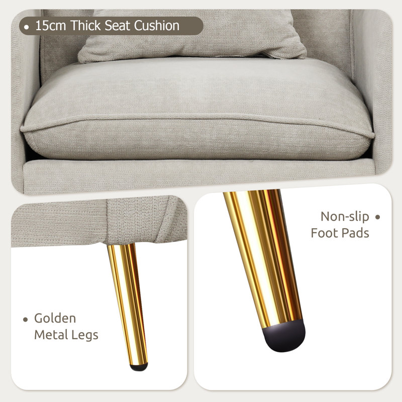 Gehlert Velvet Armchair