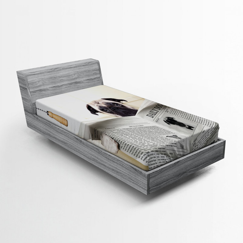 Microfiber Fitted Sheet, Twin Fitted Sheet