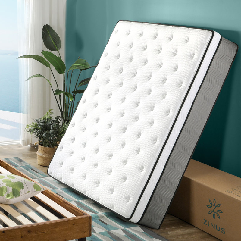 Matelas à ressorts mi-ferme, Très grand lit, 14"