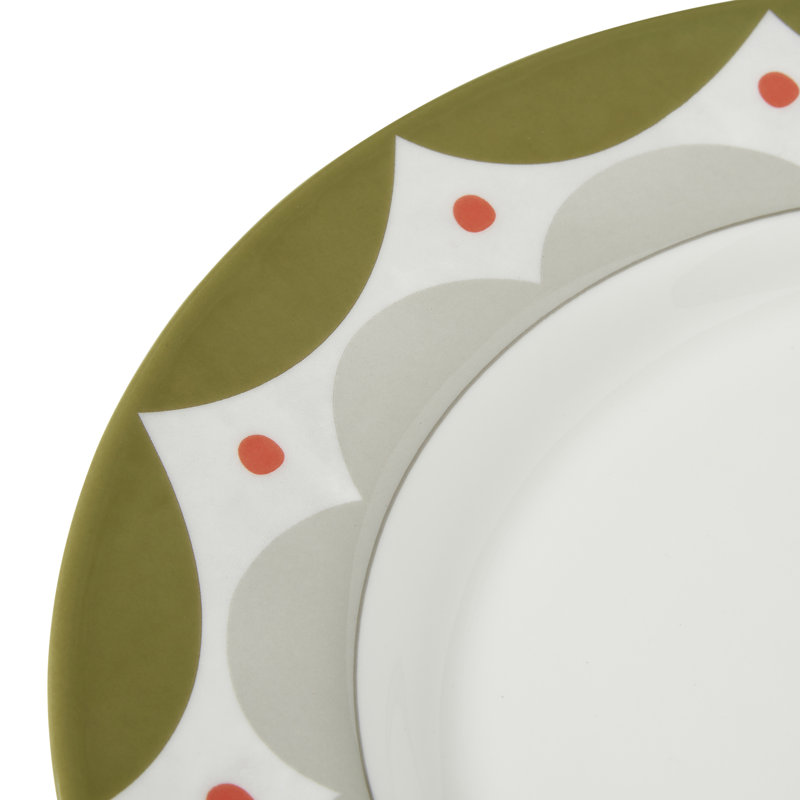 11" Geo Dinner Plate
