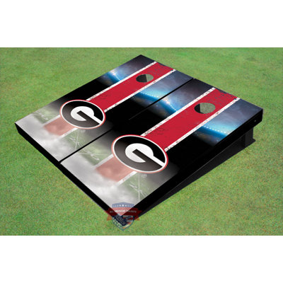 All American Tailgate Solid Wood Cornhole Set