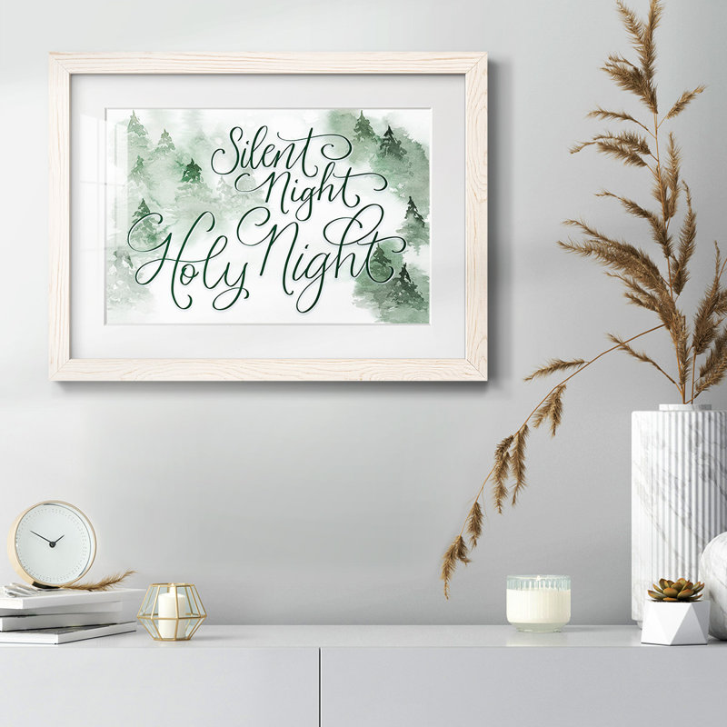 Sainte nuit, Blanc, H 26 po x l 38 po x P 1,5 po