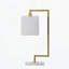 Lampe de table en métal 9 x 14,3 x 25,2 po