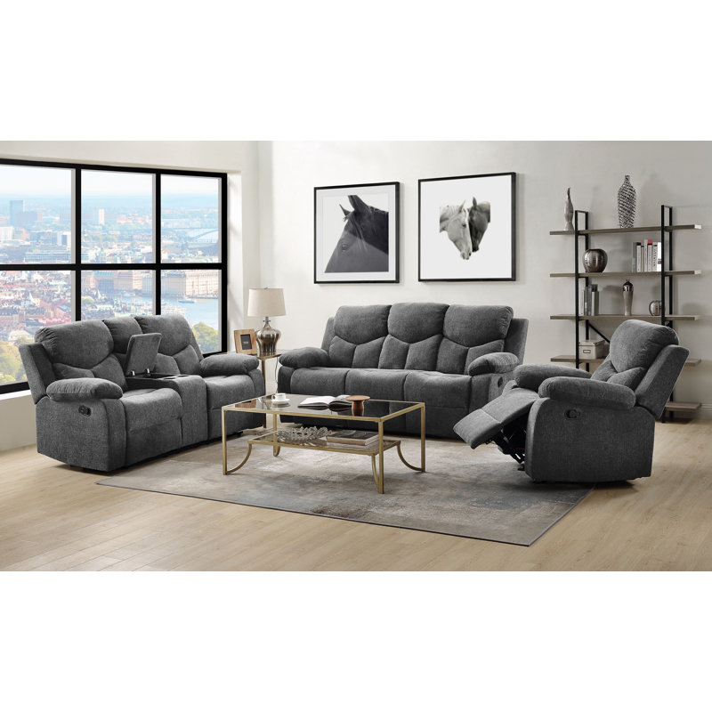 Fauteuil inclinable oscillant standard en chenille de 38,4 po de largeur