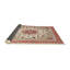 Tapis traditionnel rouge / beige Derrion-607303832