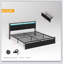 Storage Headboard With Charging Station, Solid And Stable, Noise Free, No Box Spring Needed, Easy Assembly-906321840