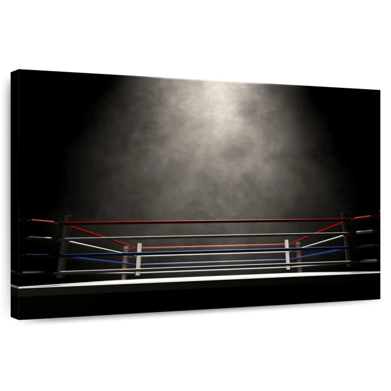 Sireci Dark Boxing Ring, 8" H x 12" W