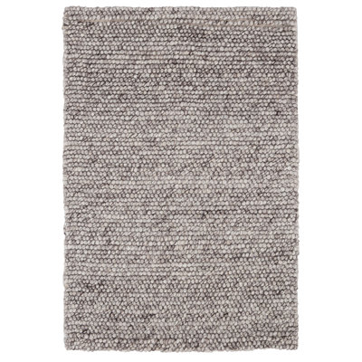 Niels Handwoven Area Rug in Grey