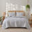 3-Piece Full/Queen Quilt Set,Aqua