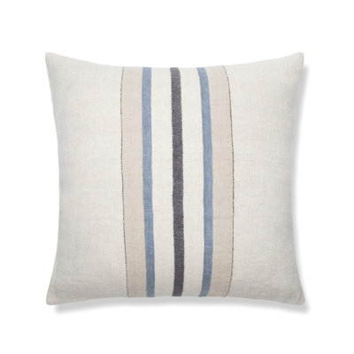 Bruges Linen Square Pillow Cover & Insert