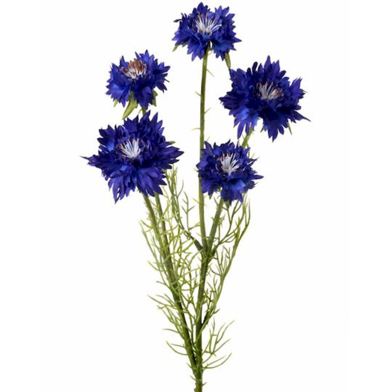 Fabric Cornflower Arrangement