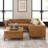 Brinna 2-Piece Faux Leather Living Room Set