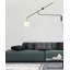 Malamata Steel Armed Sconce-823310297