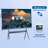 JYXCN Smart Board 85 Inch - All-in-One Touch Screen Interactive Whiteboard, Dual System Optimizes Performance, Cloud Sharing Keeps Everyone in the Loop - For Education, Office & Presentations