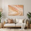 Art mural hawaïen avec motifs de sable beige-370495965