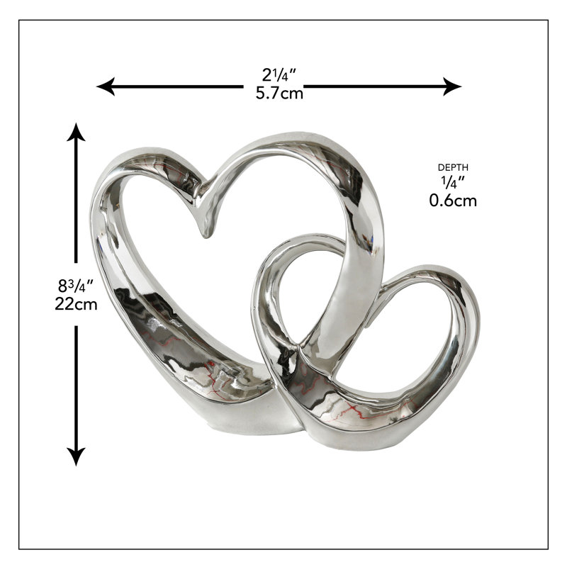 Sculpture Aguilar-Macias Eternity, Argent argent