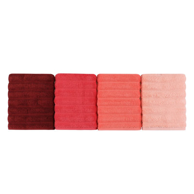 Ensemble de serviettes 4 pièces 100% coton