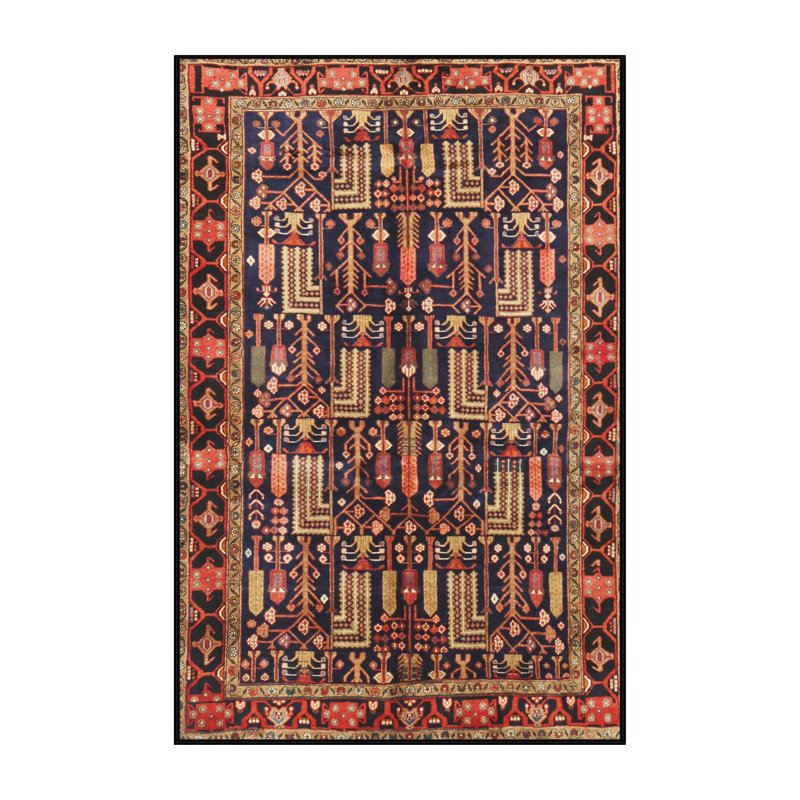 Oriental Indoor Rug, Rectangle 7' x 10'