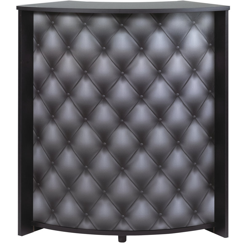 96.7cm Home Bar, Black