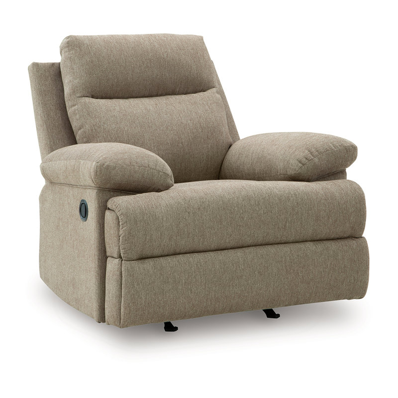 Fauteuil inclinable à glissement latéral, Brun