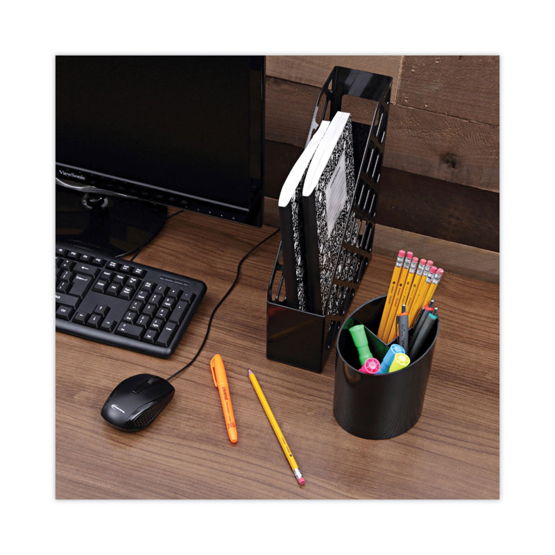 Universal® Plastic Magazine File Plastic Magazine Holder
